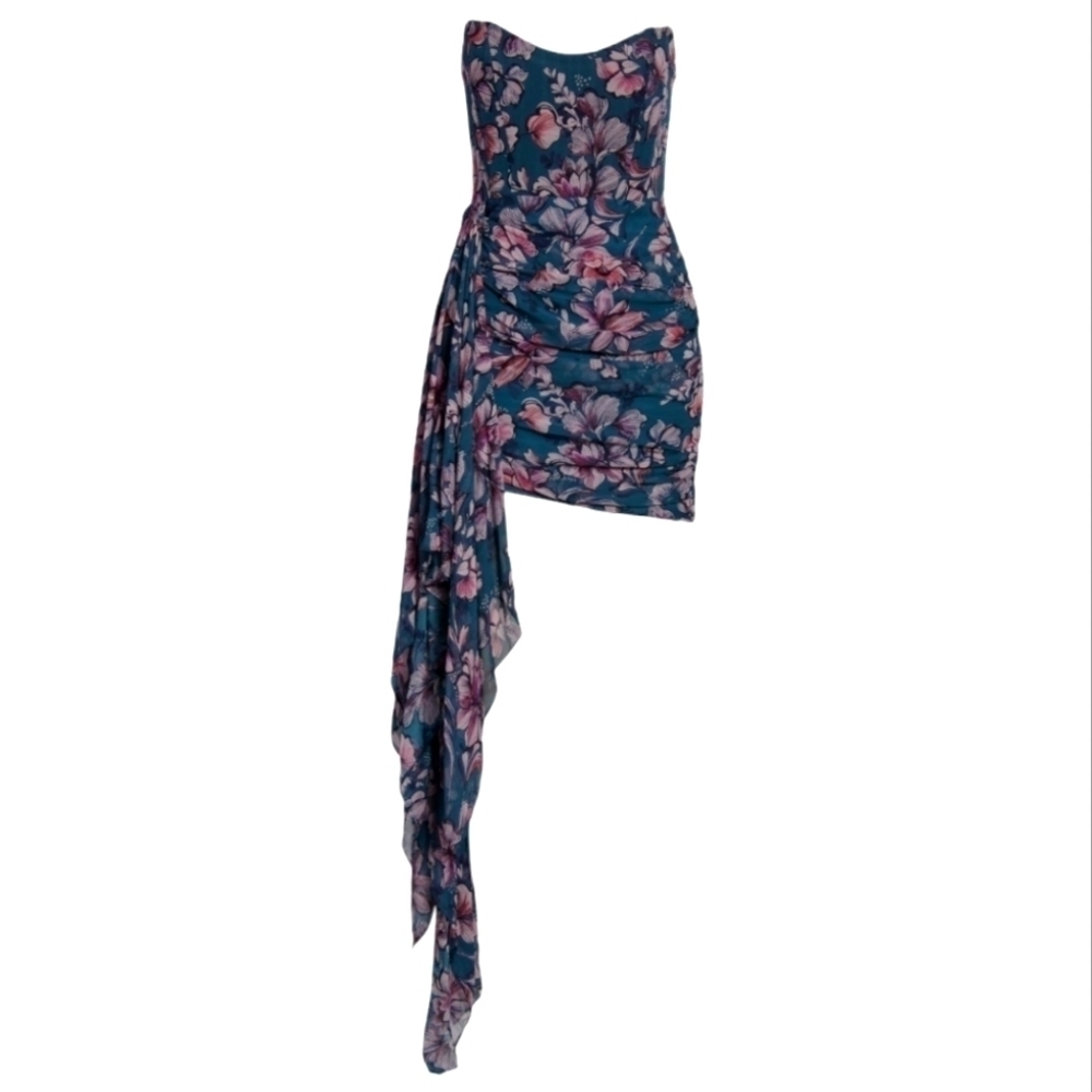 Katie May Floral Mini Dress - Picture 2 of 6